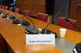 Hearing of Pierre-Edouard Sterin at the National Assembly - Paris