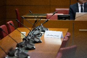 Hearing of Pierre-Edouard Sterin at the National Assembly - Paris