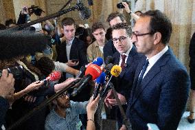 Hearing of Pierre-Edouard Sterin at the National Assembly - Paris