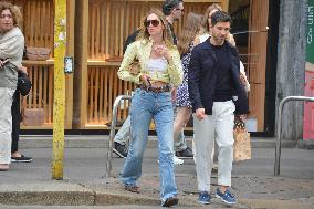 Chiara Ferragni Out And About - Milan