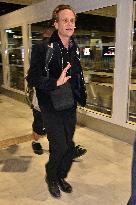 Cannes August Diehl At Nice Airport JR