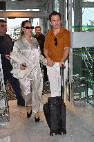 Cannes Rupert Friend At Nice Airport JR