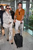 Cannes Rupert Friend At Nice Airport JR