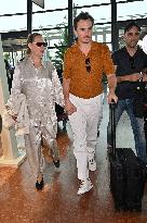 Cannes Rupert Friend At Nice Airport JR