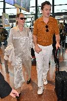 Cannes Rupert Friend At Nice Airport JR