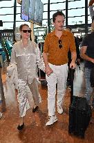 Cannes Rupert Friend At Nice Airport JR