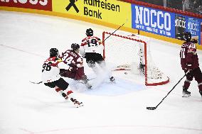 ICE HOCKEY WC LATVIA-AUSTRIA