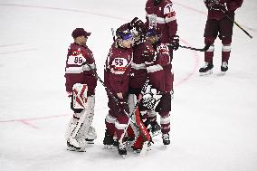 ICE HOCKEY WC LATVIA-AUSTRIA