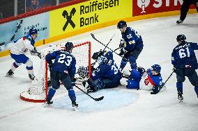 ICE HOCKEY WC SLOVAKIA-FINLAND