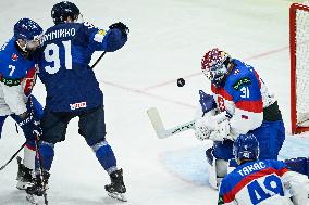 ICE HOCKEY WC SLOVAKIA-FINLAND
