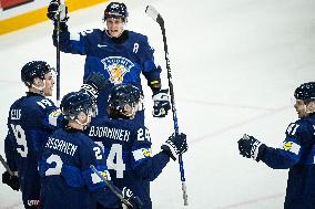 ICE HOCKEY WC SLOVAKIA-FINLAND