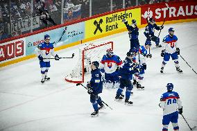 ICE HOCKEY WC SLOVAKIA-FINLAND