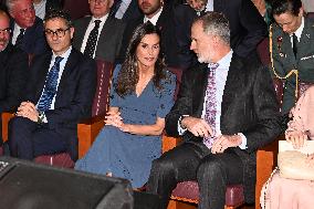 Spanish Royal Couple At Madrid Press Association Awards Ceremony - Spain