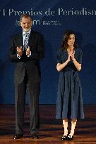 Spanish Royal Couple At Madrid Press Association Awards Ceremony - Spain