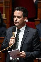 Questions to the government at the National Assembly in Paris FA