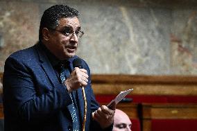 Questions to the government at the National Assembly in Paris FA