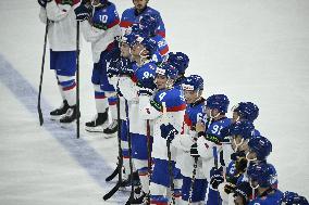 ICE HOCKEY WC SLOVAKIA-FINLAND