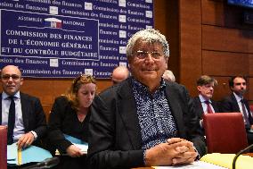 Hearing of French Culture Minister Rachida Dati before the finance committee in Paris - FA