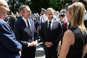 Ceremony in tribute to late policewoman Aurelie Fouquet - Villiers-sur-Marne