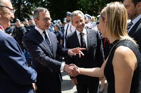 Ceremony in tribute to late policewoman Aurelie Fouquet - Villiers-sur-Marne