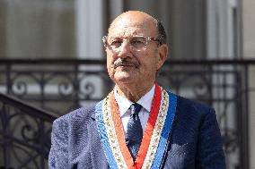 Ceremony in tribute to late policewoman Aurelie Fouquet - Villiers-sur-Marne
