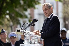 Ceremony in tribute to late policewoman Aurelie Fouquet - Villiers-sur-Marne