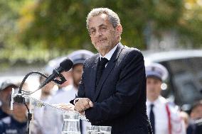 Ceremony in tribute to late policewoman Aurelie Fouquet - Villiers-sur-Marne