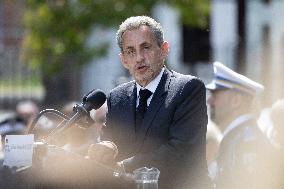 Ceremony in tribute to late policewoman Aurelie Fouquet - Villiers-sur-Marne