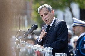 Ceremony in tribute to late policewoman Aurelie Fouquet - Villiers-sur-Marne