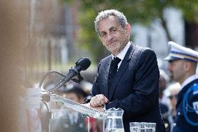 Ceremony in tribute to late policewoman Aurelie Fouquet - Villiers-sur-Marne