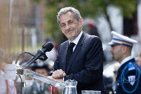 Ceremony in tribute to late policewoman Aurelie Fouquet - Villiers-sur-Marne