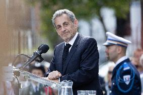 Ceremony in tribute to late policewoman Aurelie Fouquet - Villiers-sur-Marne