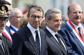 Ceremony in tribute to late policewoman Aurelie Fouquet - Villiers-sur-Marne