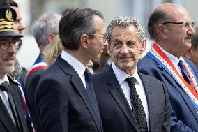 Ceremony in tribute to late policewoman Aurelie Fouquet - Villiers-sur-Marne