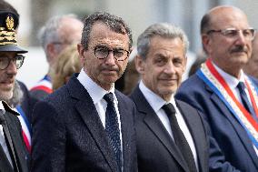 Ceremony in tribute to late policewoman Aurelie Fouquet - Villiers-sur-Marne