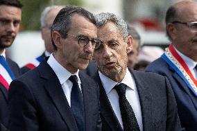 Ceremony in tribute to late policewoman Aurelie Fouquet - Villiers-sur-Marne