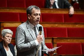 Questions to the government at the National Assembly in Paris FA