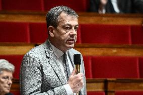 Questions to the government at the National Assembly in Paris FA