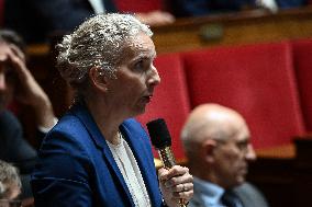 Questions to the government at the National Assembly in Paris FA