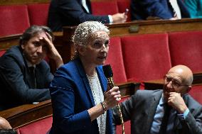 Questions to the government at the National Assembly in Paris FA