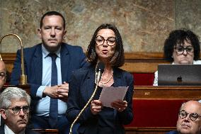 Questions to the government at the National Assembly in Paris FA