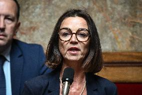 Questions to the government at the National Assembly in Paris FA