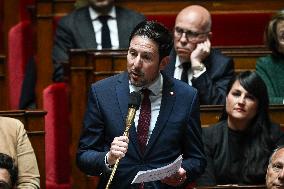 Questions to the government at the National Assembly in Paris FA