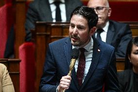 Questions to the government at the National Assembly in Paris FA