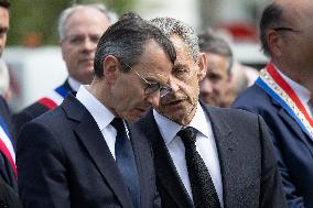 Ceremony in tribute to late policewoman Aurelie Fouquet - Villiers-sur-Marne