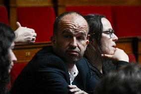 Questions to the government at the National Assembly in Paris FA