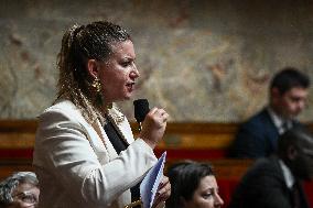Questions to the government at the National Assembly in Paris FA