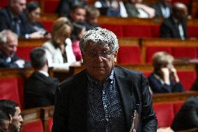 Questions to the government at the National Assembly in Paris FA