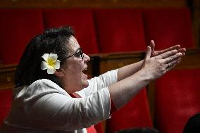 Questions to the government at the National Assembly in Paris FA