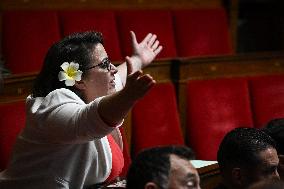 Questions to the government at the National Assembly in Paris FA